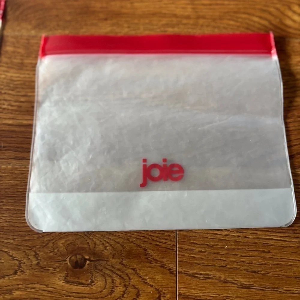 Joie Red and Clear Food Storage Bags